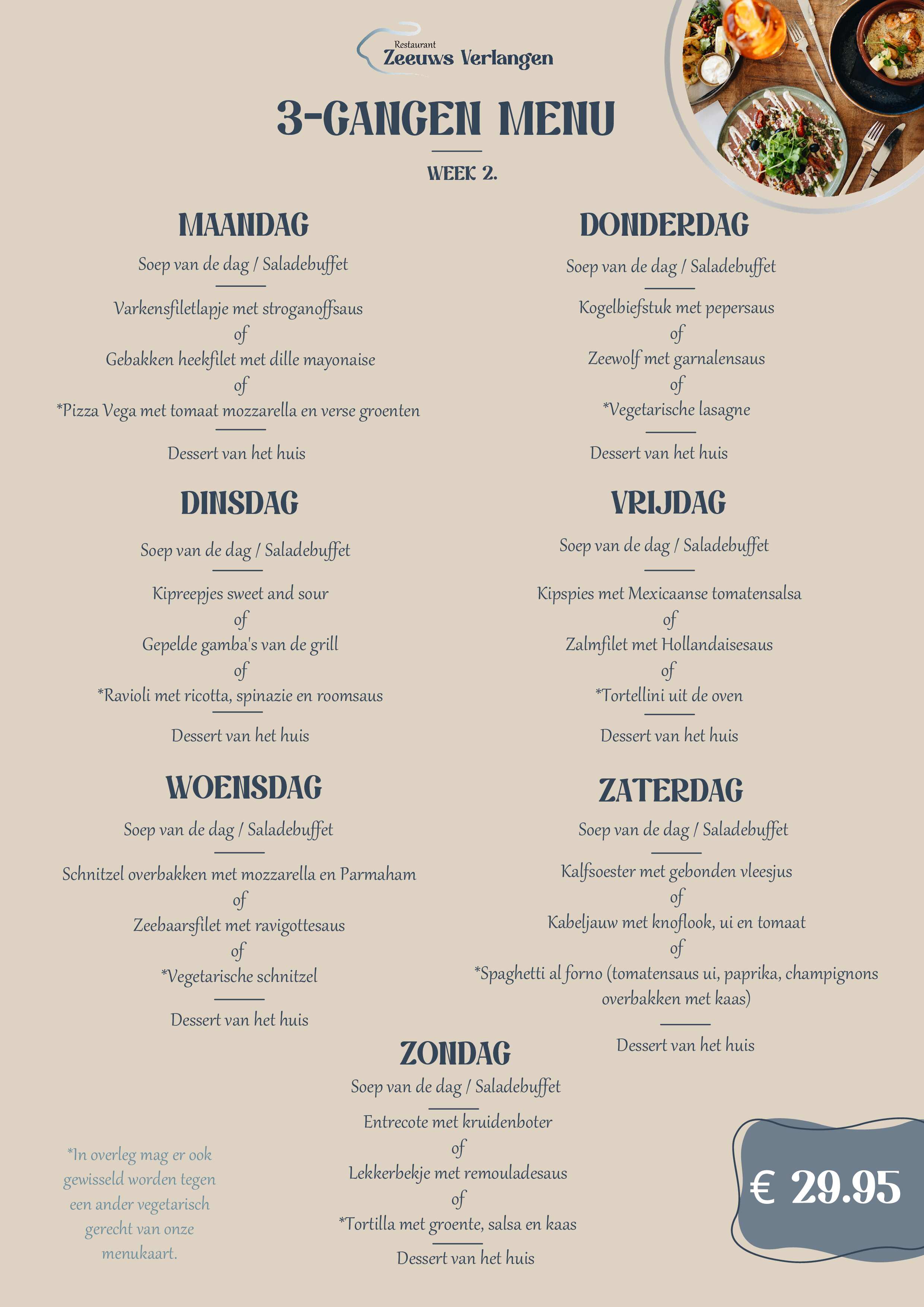3-gangen menu pagina 2